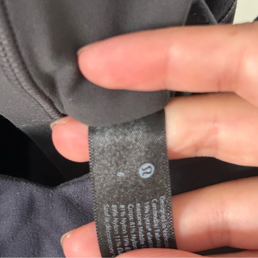 Lululemon / Align Tank Diamond Dye Pitch Grey Graphite Grey Nulu - Picture 5 of 5